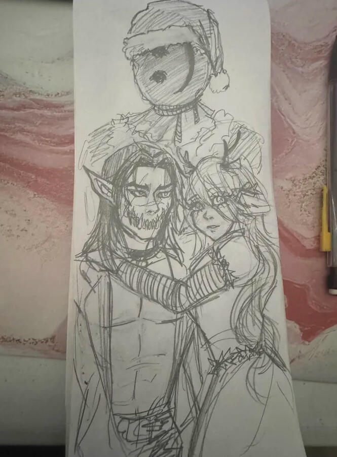 Roi, Tucker &amp; Pixie (Christmas)