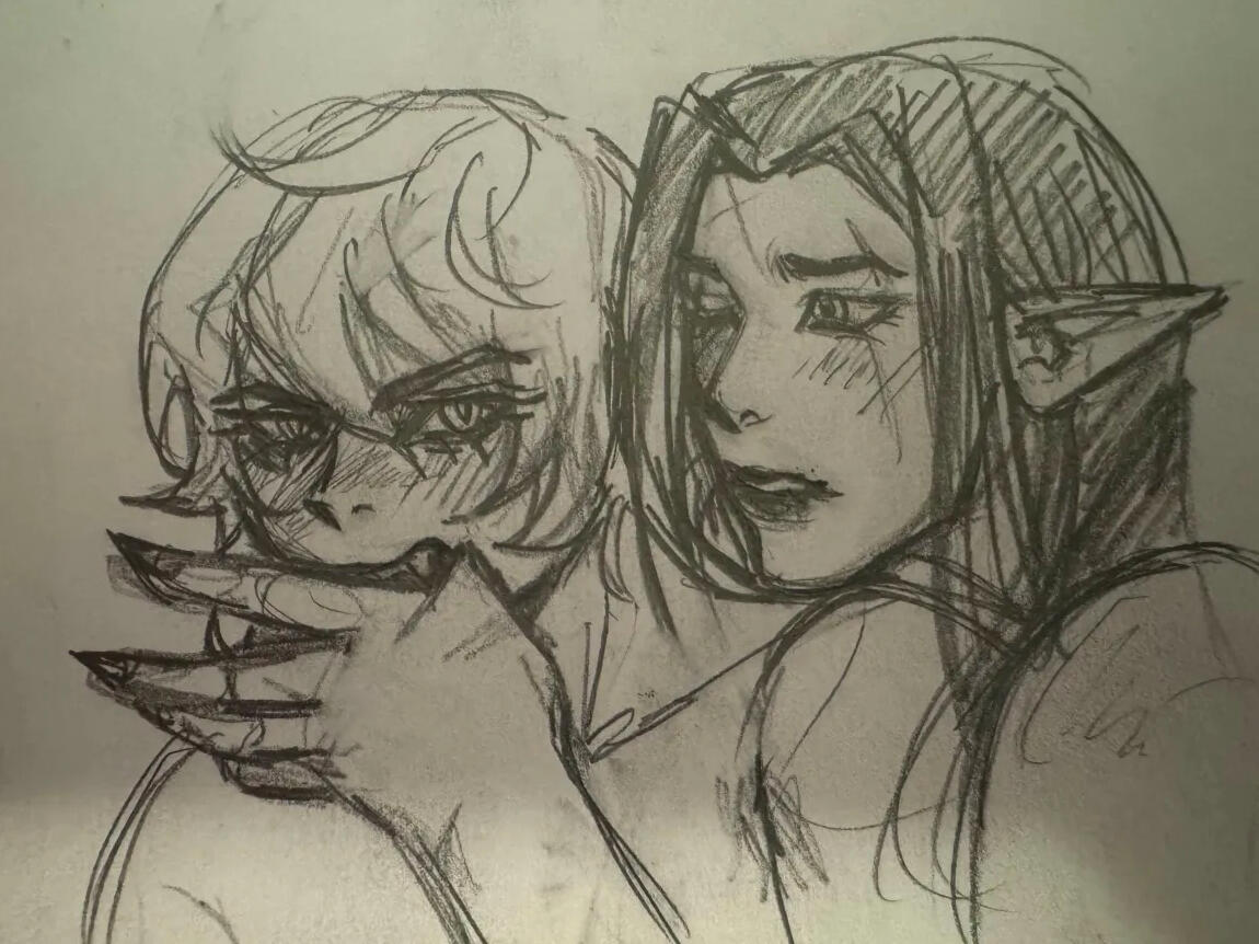 male!Pixie/"Puck" x Tucker (VtR)