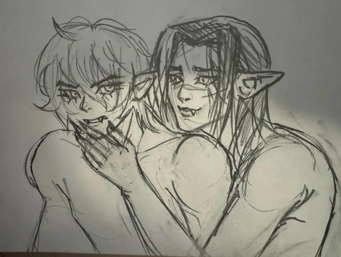 male!Pixie / "Puck" x Tucker (VtR)